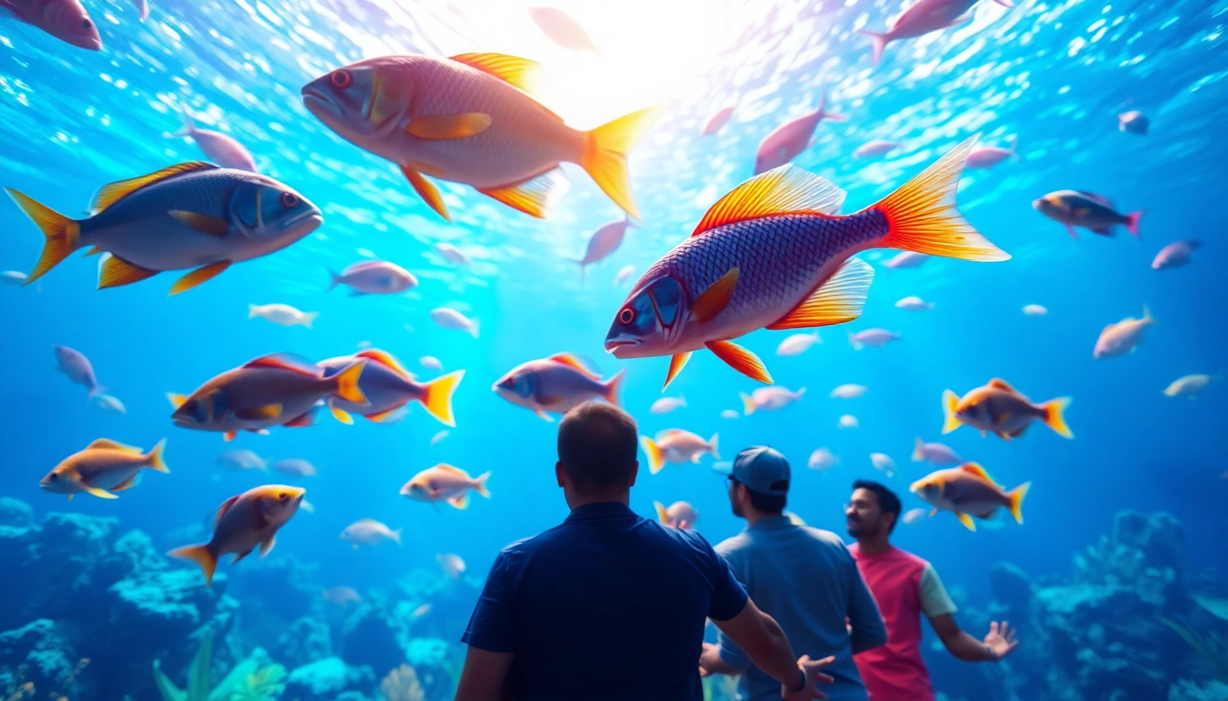 Experience the thrilling slot tembak ikan online game featuring lively fish and vibrant underwater action.