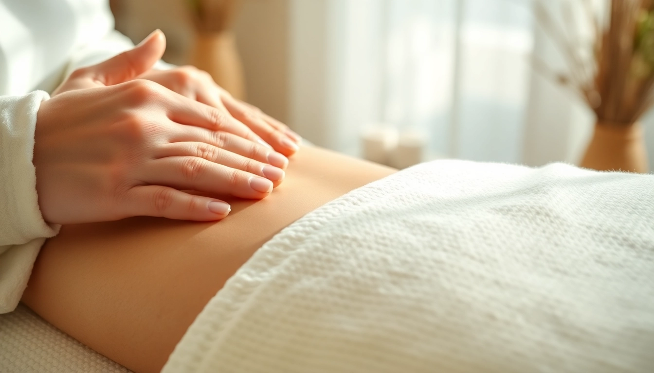 Professional Brazilian waxing service in a serene spa environment with soothing decor.