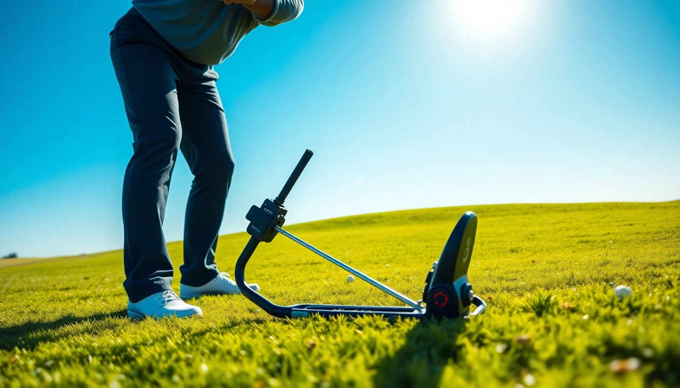 Enhancing golf performance with a golf swing training aid during practice