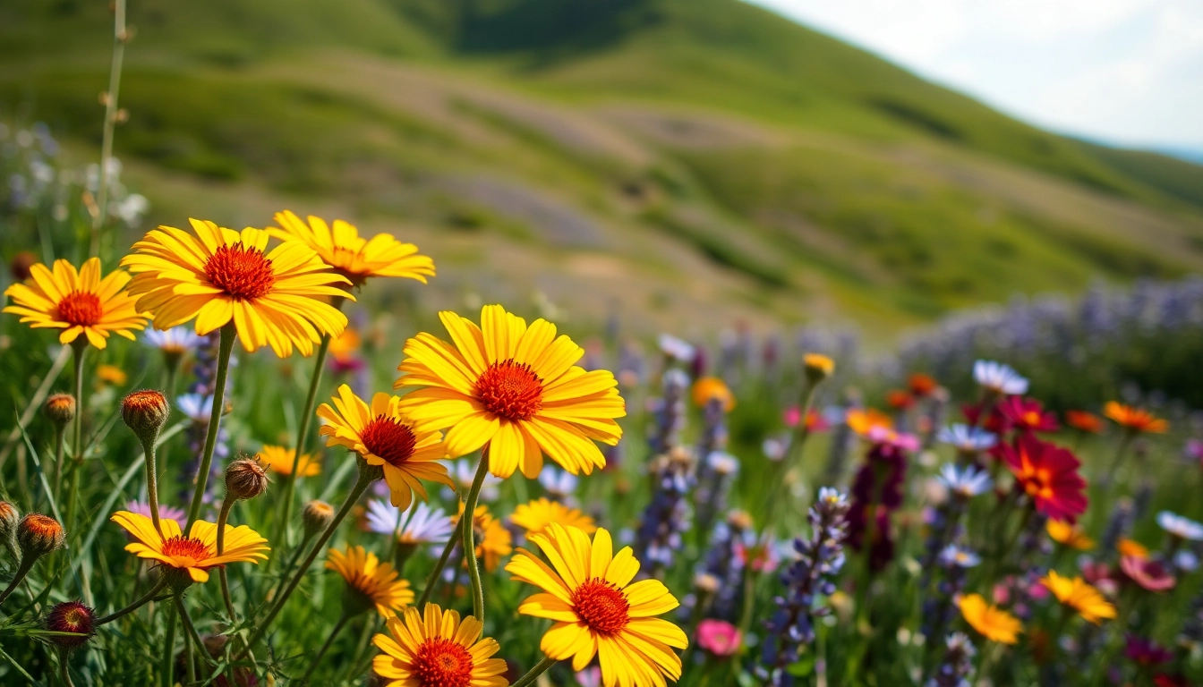 View of beautiful wildflowers on www.sudswild.com showcasing vibrant colors and nature's beauty.