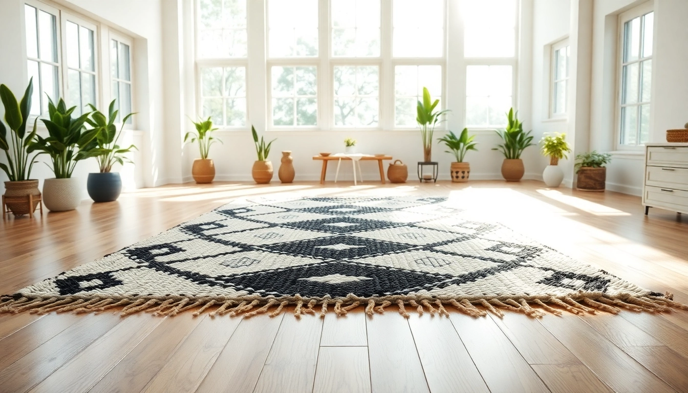 Transform your space with stylish Beni Ourain rugs featuring stunning geometric patterns.