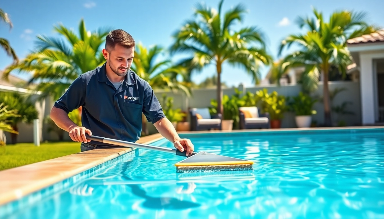 Expert swimming pool service in Pinellas County ensuring clean, sparkling water for residential pools.
