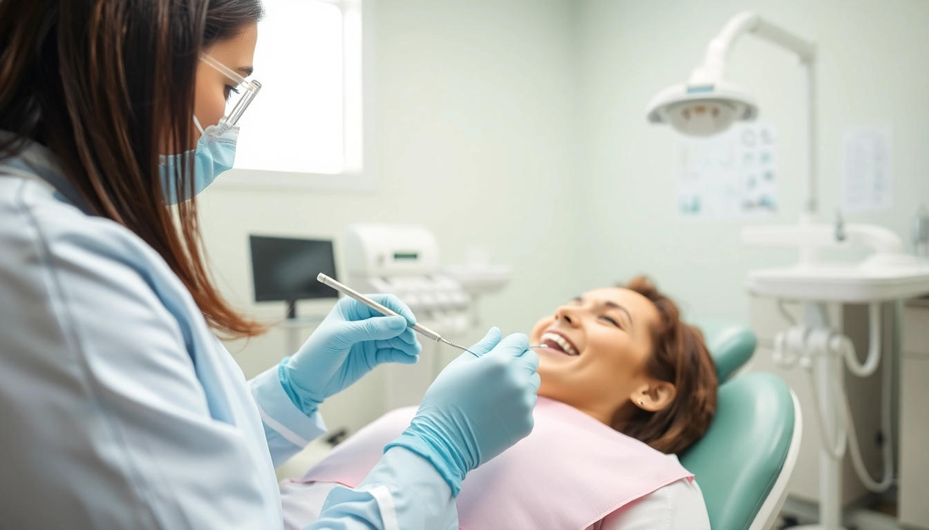 Dental cleanings performed by a hygienist, showcasing precision and patient comfort during treatment.