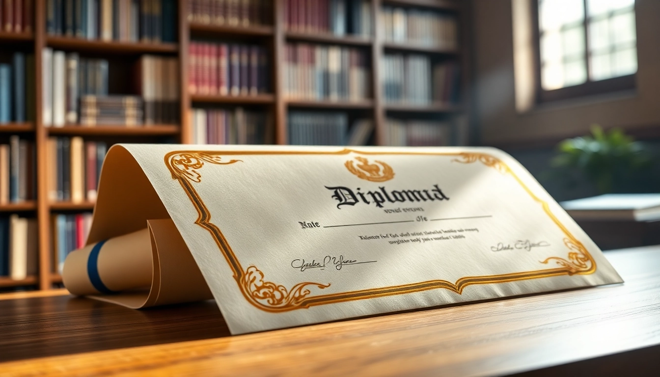 Examine the best fake diplomas showcasing elegant design and detailed craftsmanship.