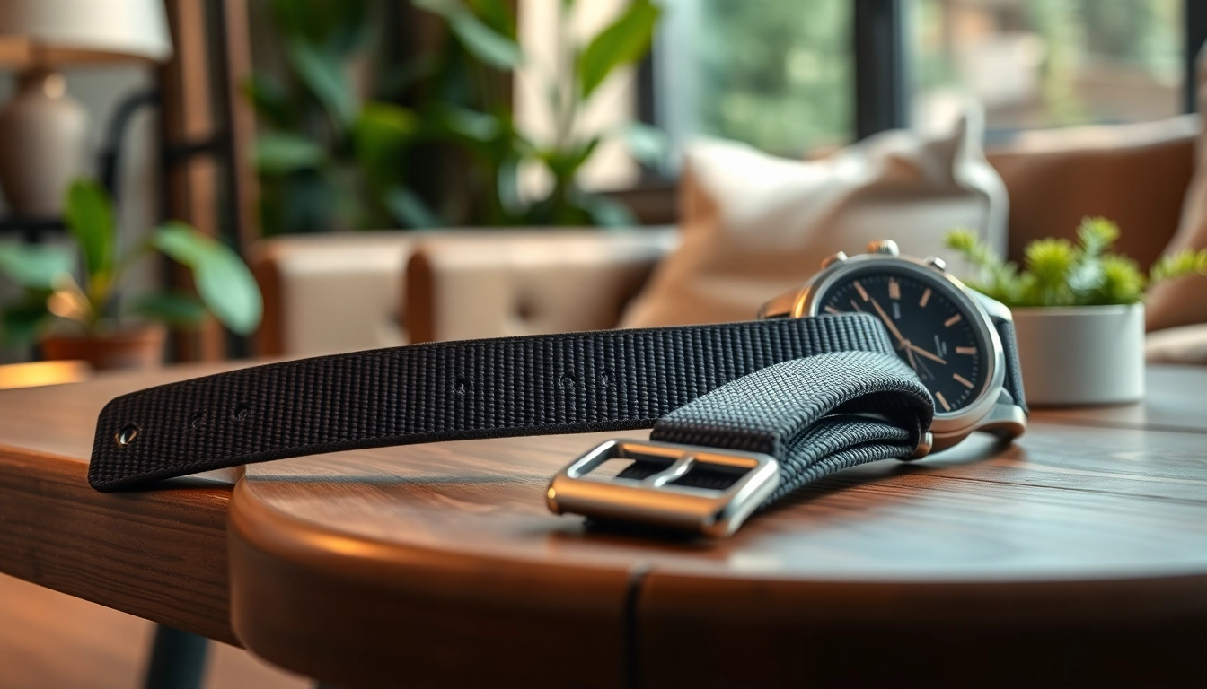 NATO watch straps UK showcased alongside a classic military watch featuring detailed craftsmanship.