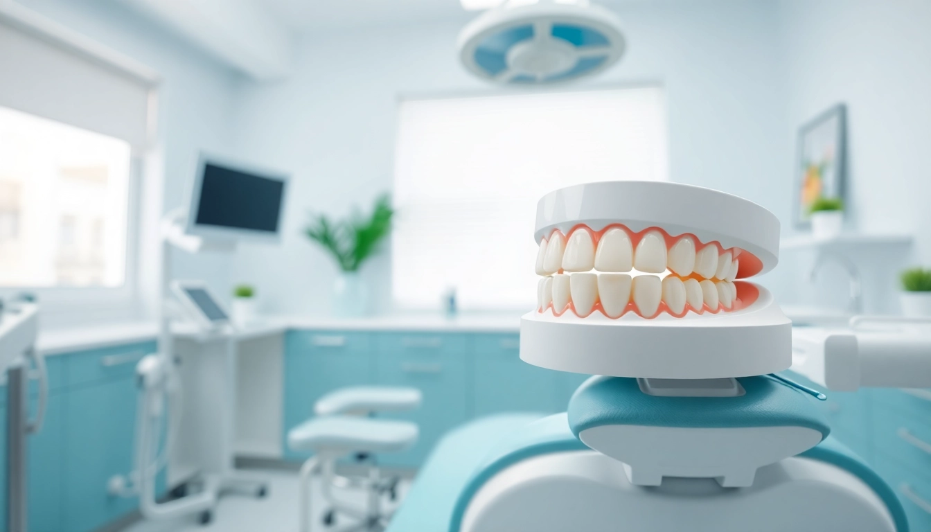 Learn about dental bridges with a professional dental setup showcasing modern tools and a clean clinic.