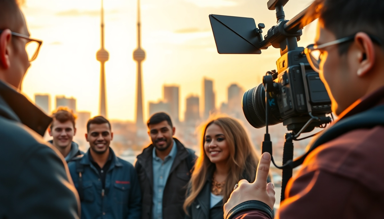 Capture of Stories Documentaries Toronto showcasing urban life with diverse individuals sharing their experiences.