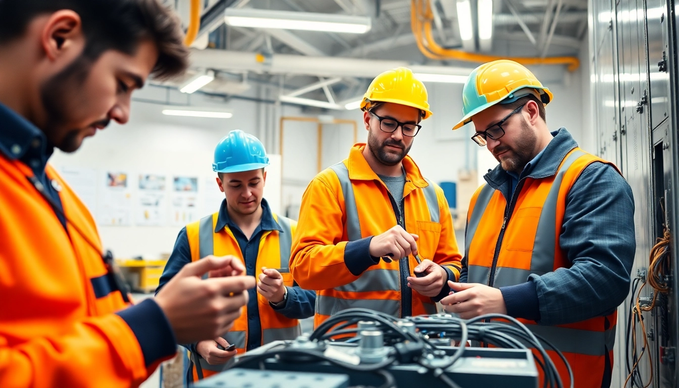 Wyoming Electrical Apprenticeship program showcasing apprentices engaged in training.