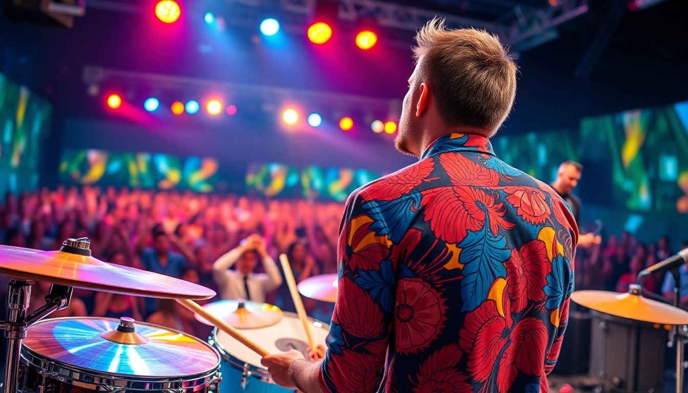 Shop trendy drummer shirts featuring bold designs ideal for performances and casual wear.