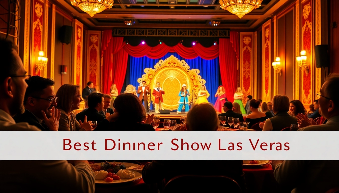 Enjoy the best dinner show in las vegas featuring lively performances and delicious dining.
